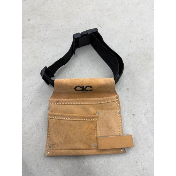 CLC Custom LeatherCraft Other - CLC Custom LeatherCraft 2100X Tan Suede Tool Pouch Belt with Hammer Loop